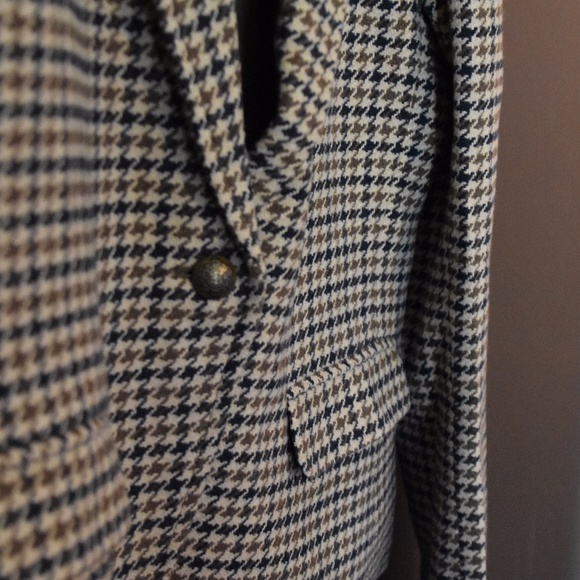 Ann Taylor Loft Houndstooth Blazer Size 8 - Picture 3 of 4